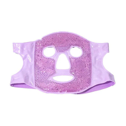 Full - Face Cooling Gel Mask – 3 - in - 1 Ice Compress for Head, Face & Skin - GiftMira