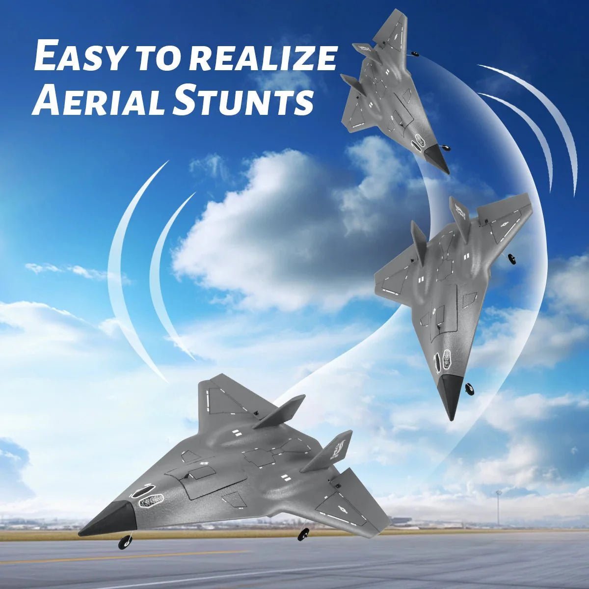 FX9672 "Darkstar" RC Stealth Jet | 4 - Channel 2.4G High - Performance Aircraft - GiftMira