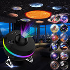 Galaxy Star Projector for Bedroom Night Light – 13 Effects Nebula Remote Timer - GiftMira