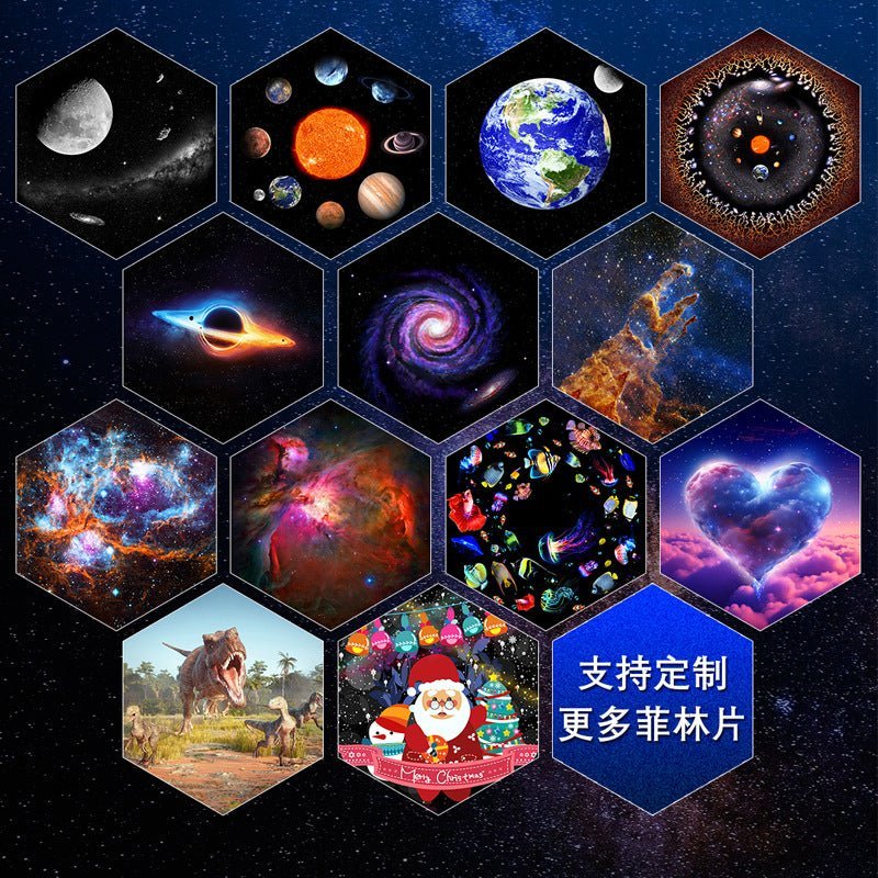 Galaxy Star Projector for Bedroom Night Light – 13 Effects Nebula Remote Timer - GiftMira