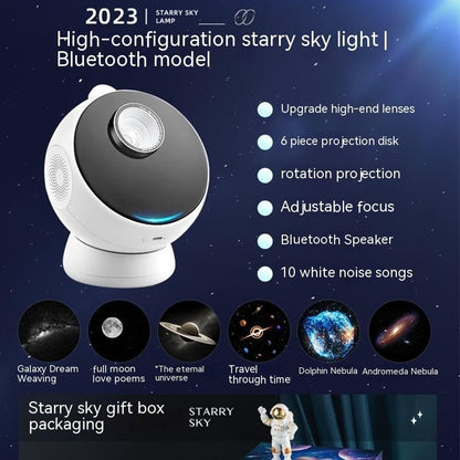 Galaxy Star Projector for Bedroom Night Light – Premium Complex Nebula Projector - GiftMira