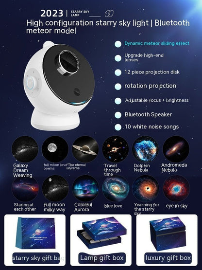 Galaxy Star Projector for Bedroom Night Light – Premium Complex Nebula Projector - GiftMira