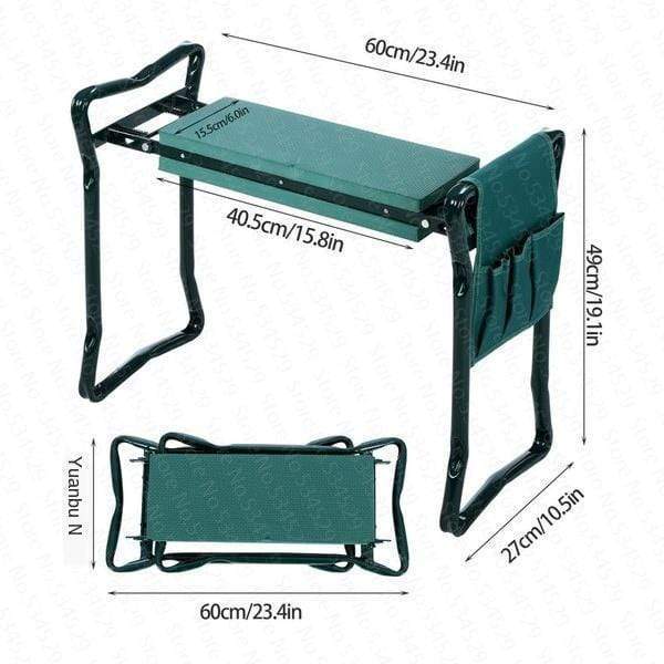 Gardener's Bench - Folding Ergonomic Kneeler Bench - GiftMira