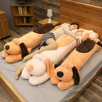 Giant Soft Dog Plush Pillow Doll – Long Sleep Companion & Stuffed Toy - GiftMira