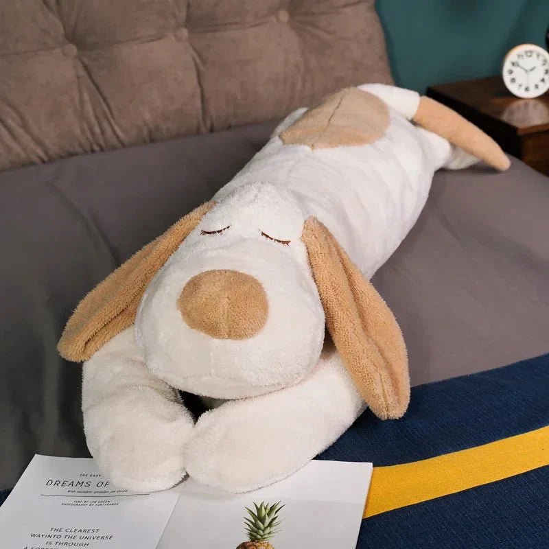 Giant Soft Dog Plush Pillow Doll – Long Sleep Companion & Stuffed Toy - GiftMira