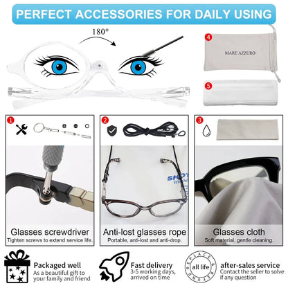 GlamReaders: Makeup Reading Glasses for Women - GiftMira