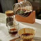 Glass Pour Over Coffee Maker Set - Professional Barista Holiday Gift Kit - GiftMira