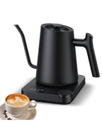 Gooseneck Electric Temperature Control Stainless Steel Kettle 0.9L - GiftMira