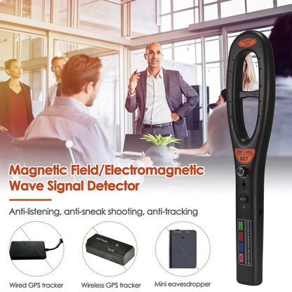 GPS Tracker Detector – Anti - Spy Hidden Camera & Tracking Device Finder, RF Signal Scanner, Portable - GiftMira