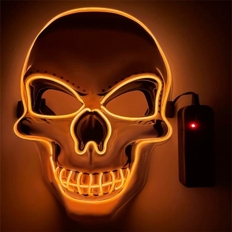 Halloween Movable Jaw Realistic Skull Mask - Best Full Head Latex Cosplay Mask - GiftMira