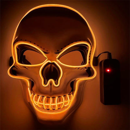 Halloween Movable Jaw Realistic Skull Mask - Best Full Head Latex Cosplay Mask - GiftMira