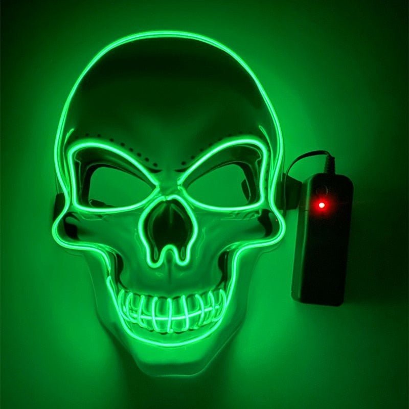 Halloween Movable Jaw Realistic Skull Mask - Best Full Head Latex Cosplay Mask - GiftMira