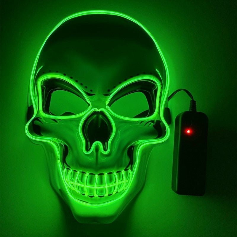 Halloween Movable Jaw Realistic Skull Mask - Best Full Head Latex Cosplay Mask - GiftMira