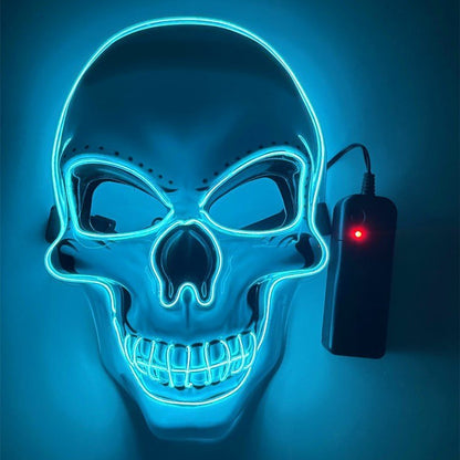 Halloween Movable Jaw Realistic Skull Mask - Best Full Head Latex Cosplay Mask - GiftMira