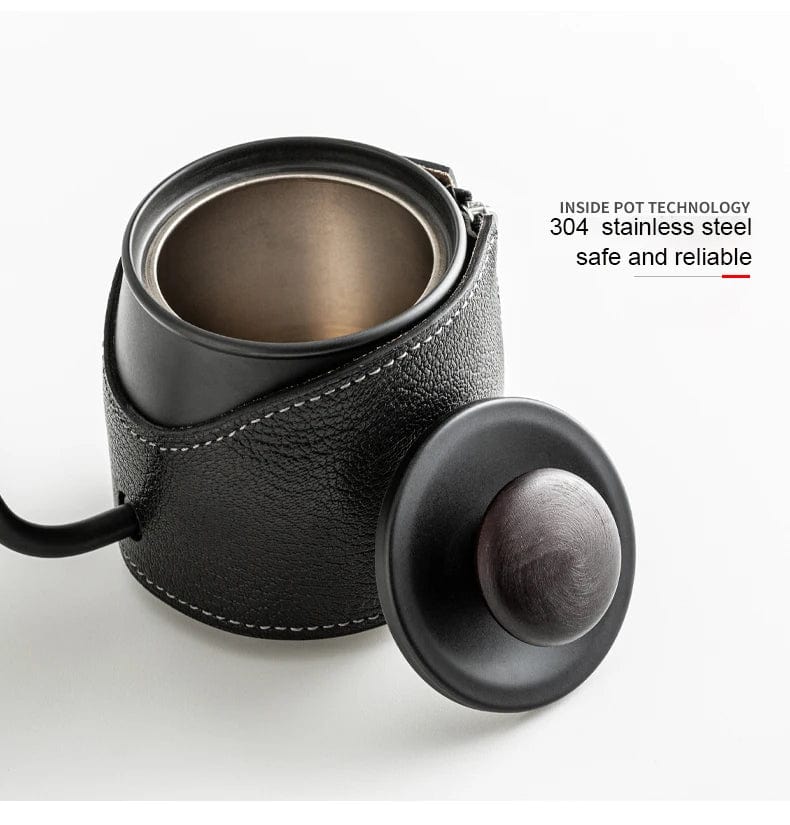 Handleless Drip Kettle: 360ml Pour - Over Coffee Pot - GiftMira