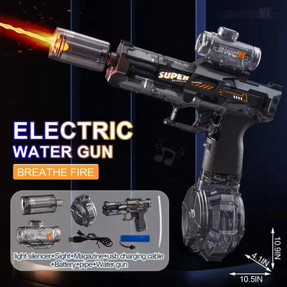 High - Pressure Electric Water Gun: Automatic Summer Fun Toy - GiftMira