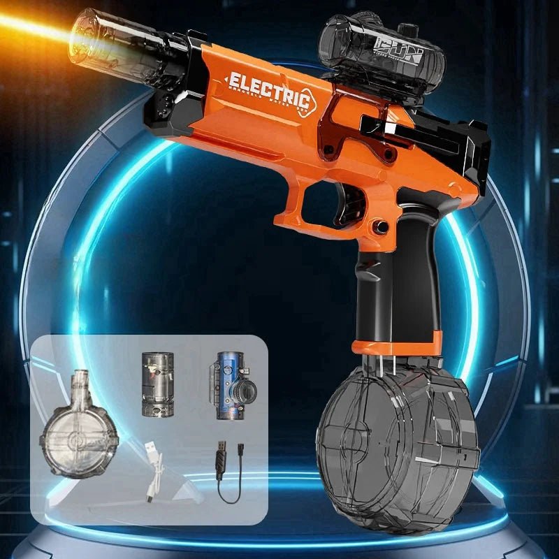 High - Pressure Electric Water Gun: Automatic Summer Fun Toy - GiftMira
