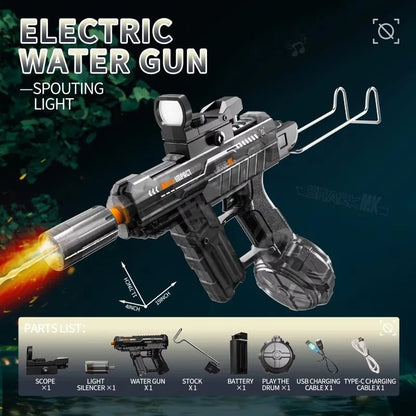 High - Pressure Electric Water Gun: Automatic Summer Fun Toy - GiftMira