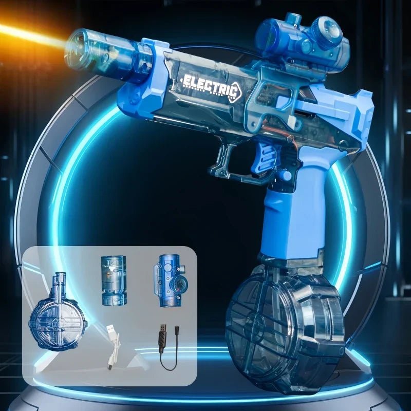 High - Pressure Electric Water Gun: Automatic Summer Fun Toy - GiftMira