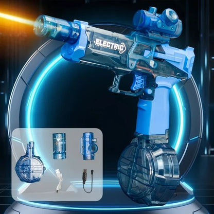 High - Pressure Electric Water Gun: Automatic Summer Fun Toy - GiftMira