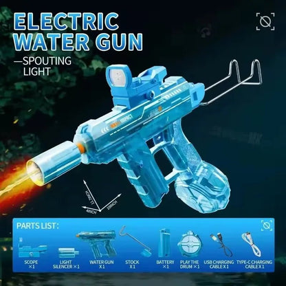 High - Pressure Electric Water Gun: Automatic Summer Fun Toy - GiftMira