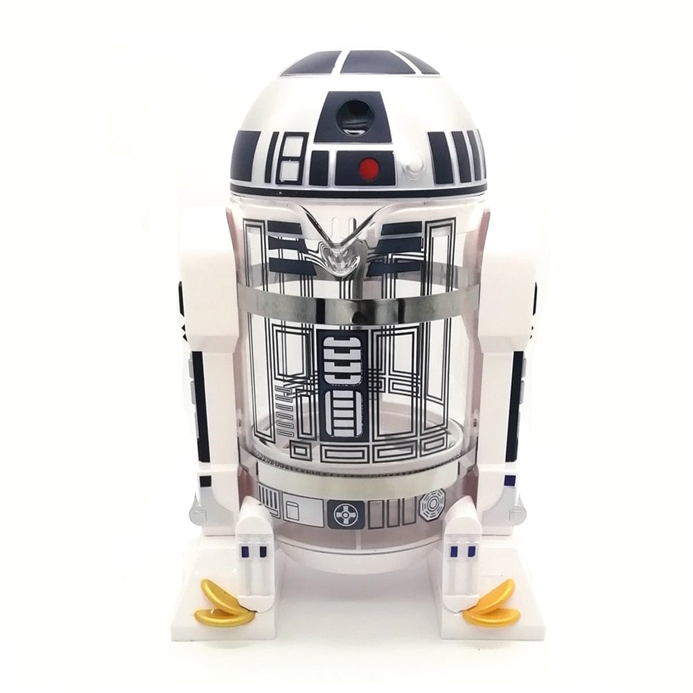 HomeBound Essentials Moka Handmade R2-D2 Stainless Steel Coffee Maker Machine