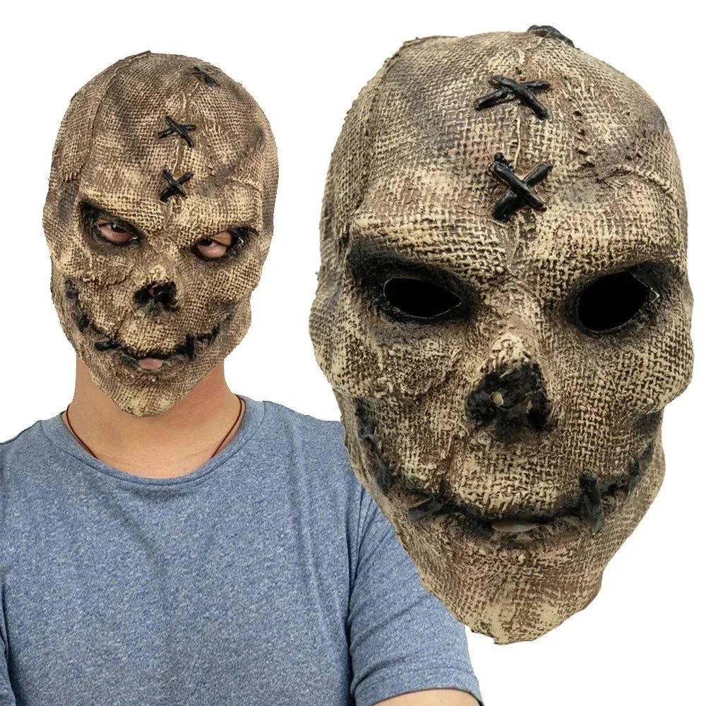 Horror Killer Skull Skeleton Cosplay Mask For Halloween - GiftMira