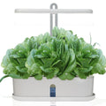 Indoor Herb Garden Hydroponic Kit 12 - Pod – Smart LED Grow Light, Auto Timer, Basil Mint Cilantro Gift - GiftMira