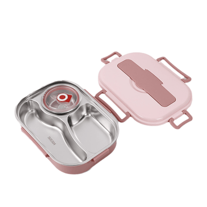 InsulaSteel Premium Thermal Lunch Box | Multi - Layer Stainless Steel Food Jar - GiftMira