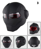 IronRider: Limited Edition Open - Flip Retro Motorcycle Helmet - GiftMira