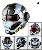 IronRider: Limited Edition Open - Flip Retro Motorcycle Helmet - GiftMira