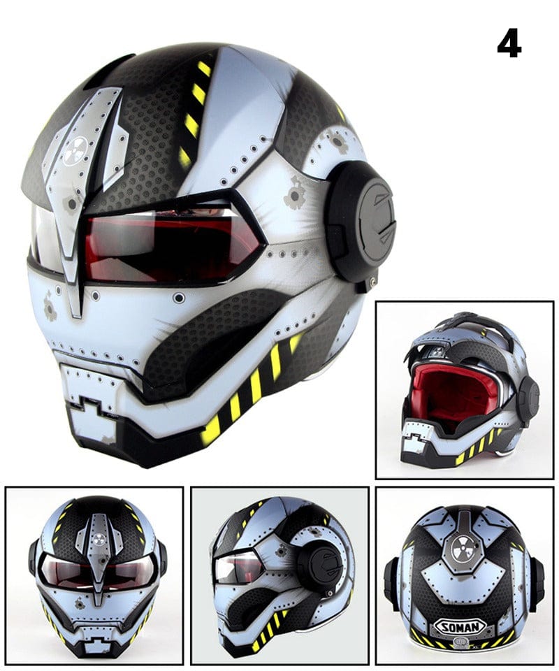 IronRider: Limited Edition Open - Flip Retro Motorcycle Helmet - GiftMira