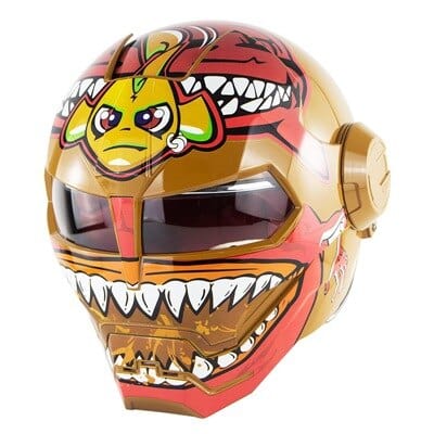 IronRider: Limited Edition Open - Flip Retro Motorcycle Helmet - GiftMira