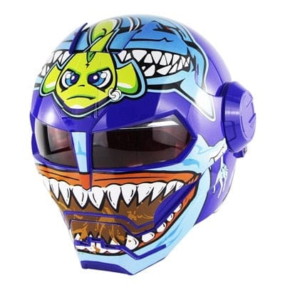 IronRider: Limited Edition Open - Flip Retro Motorcycle Helmet - GiftMira