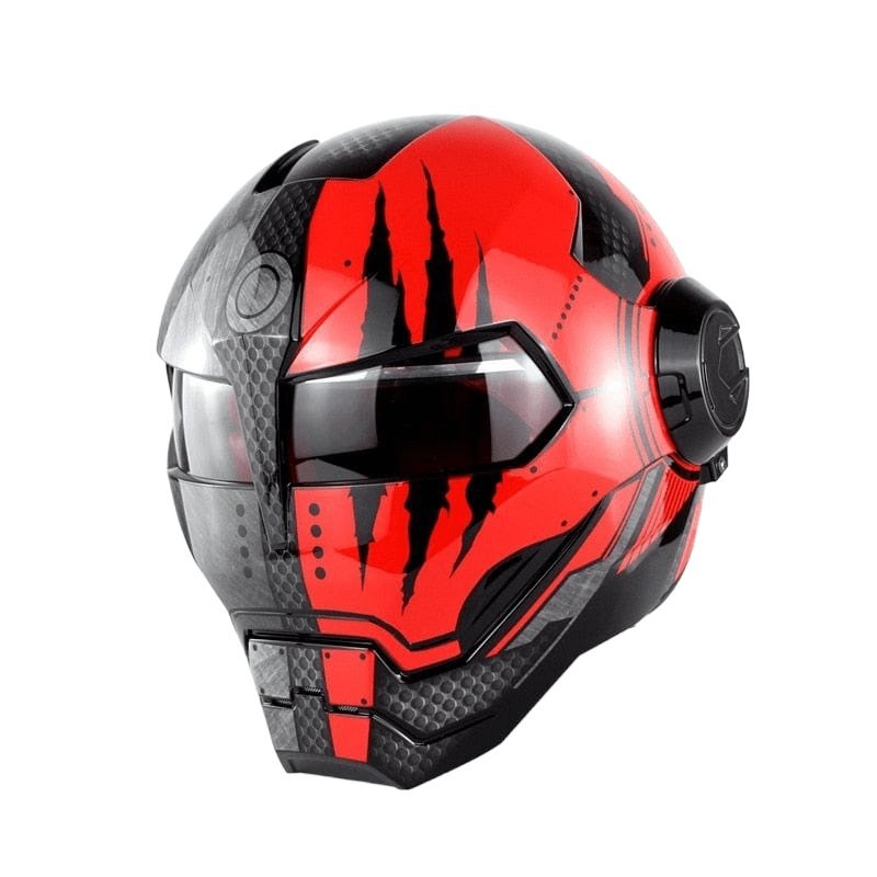 IronRider: Limited Edition Open - Flip Retro Motorcycle Helmet - GiftMira