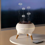 Jellyfish Essential Oil Diffuser | 250ML Ultrasonic Humidifier with 7 - Color LED - GiftMira