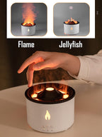 Jellyfish Flame Air Essential Oil Diffuser Humidifier - GiftMira