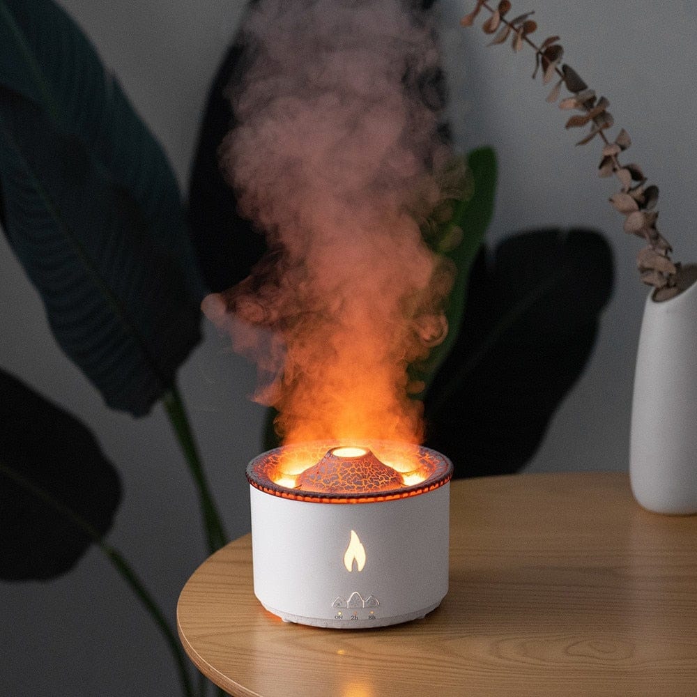 Jellyfish Flame Air Essential Oil Diffuser Humidifier - GiftMira