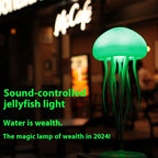 Jellyfish Lamp Bluetooth Speaker – 16 Color LED Aquarium Mood Night Light with Music Sync - GiftMira