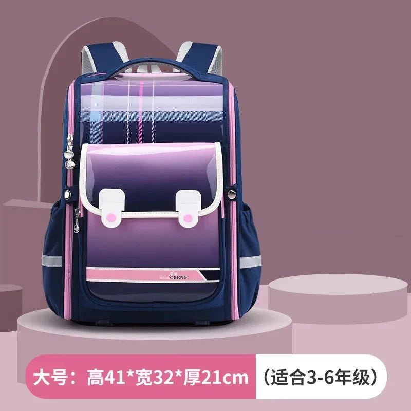 Kids Orthopedic School Backpack: Waterproof Primary Schoolbag - GiftMira