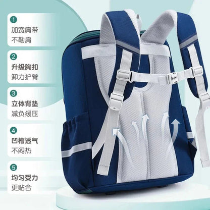 Kids Orthopedic School Backpack: Waterproof Primary Schoolbag - GiftMira