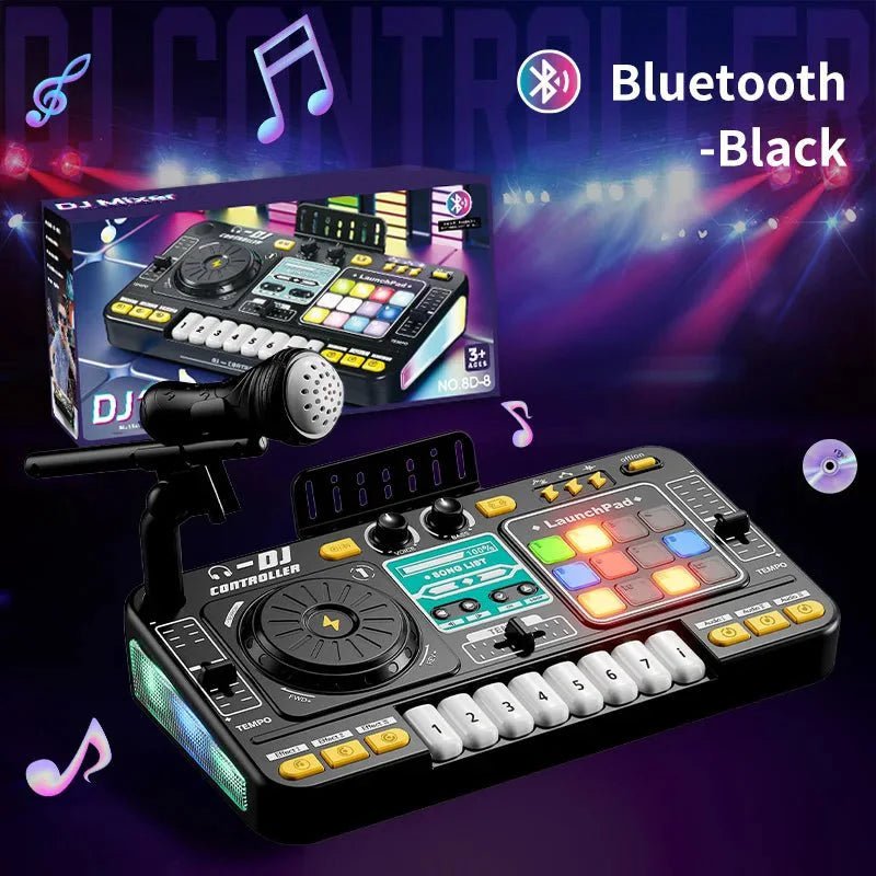 Kids Simulation DJ Mixer Controller | Multifunctional Musical Learning Toy - GiftMira