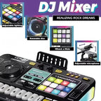 Kids Simulation DJ Mixer Controller | Multifunctional Musical Learning Toy - GiftMira