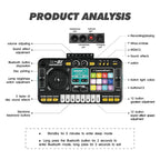 Kids Simulation DJ Mixer Controller | Multifunctional Musical Learning Toy - GiftMira