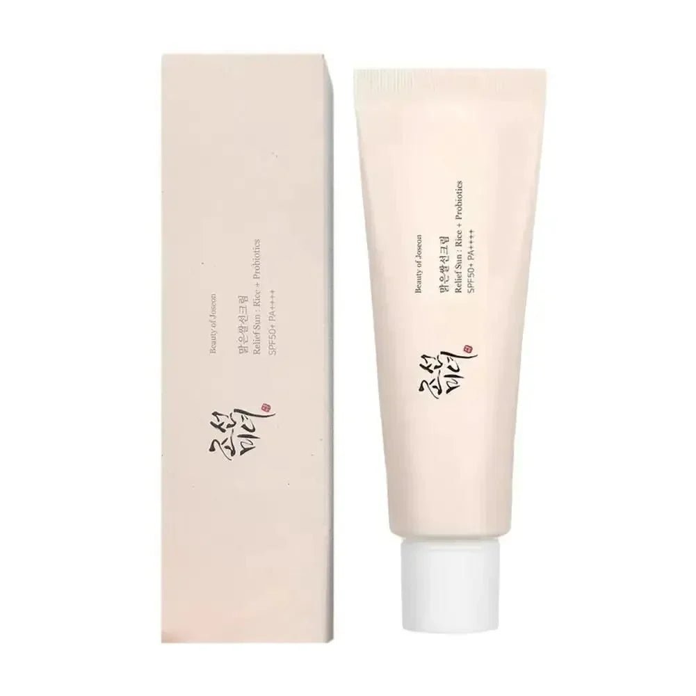 Korean Skincare Gift Set Rice Probiotic Toner Face Cream Eye Cream Essence Oil Sunscreen SPF50 - GiftMira