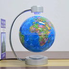 Levitating Globe 8" LED Luminous Floating World Map Globe Gift for Men Home Office - GiftMira