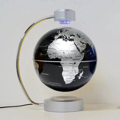 Levitating Globe 8" LED Luminous Floating World Map Globe Gift for Men Home Office - GiftMira