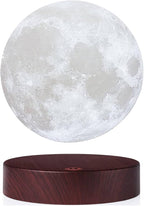 Levitating Moon Lamp — Magnetic Floating & Spinning 3D Night Light, 16 Colors, Desk Gift - GiftMira