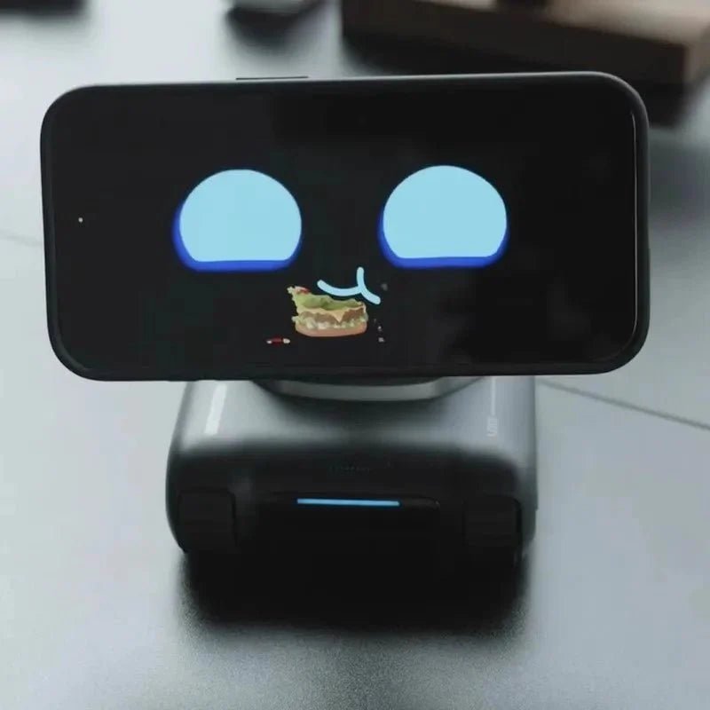 LOOi Smart Desktop Robot – AI Mobile Assistant with Face Recognition & Wireless Charging - GiftMira