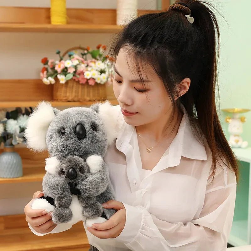 Lovely Australia Koala Plush Toy: Furry, Soft, and Huggable! - GiftMira